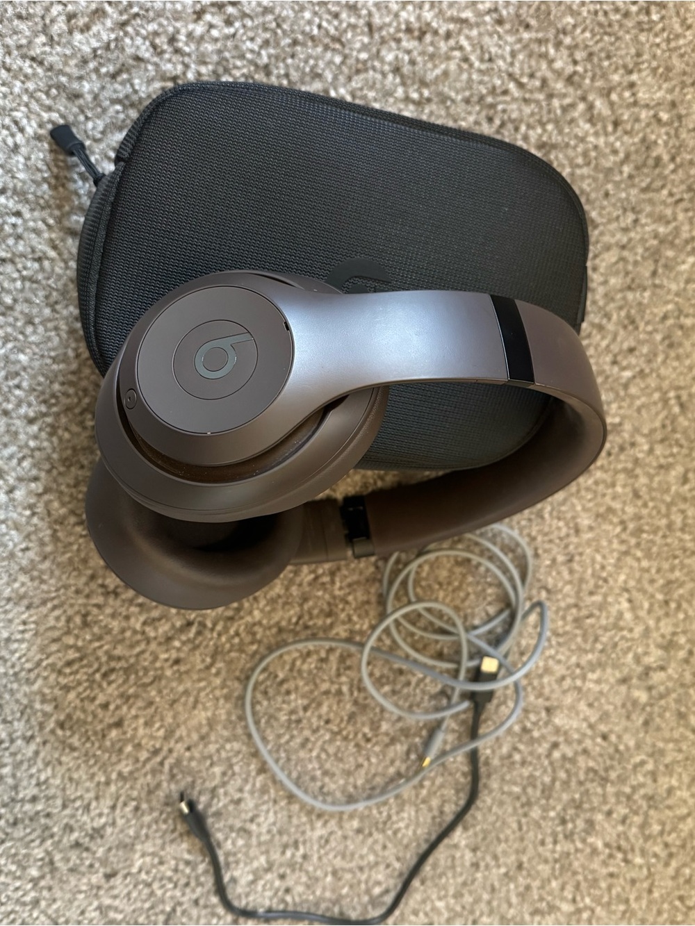 Beats by Dre Over-Ear Headphones in Brown and Black